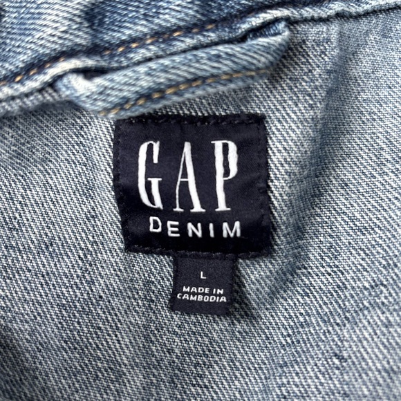 Gap Denim Jacket Size L - Picture 5 of 5